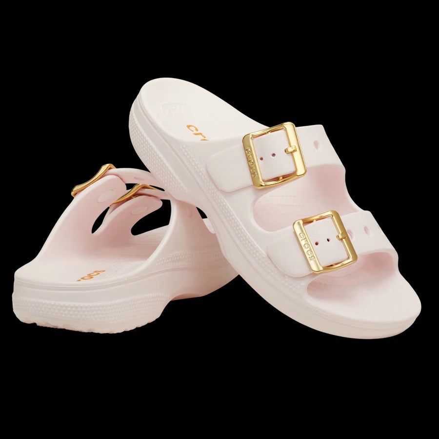 Women’s Metallic Buckle Saturday Sandal
