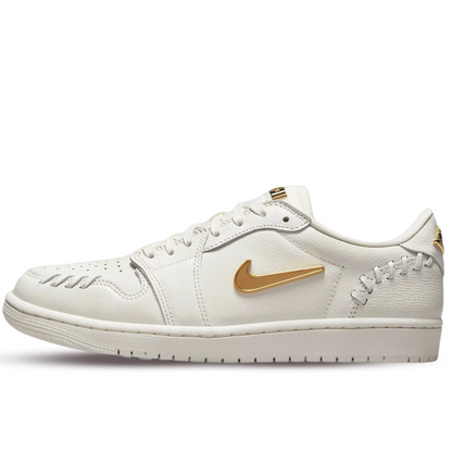 Jordan 1 Low Method of Make Sail Metallic Gold (Womens)