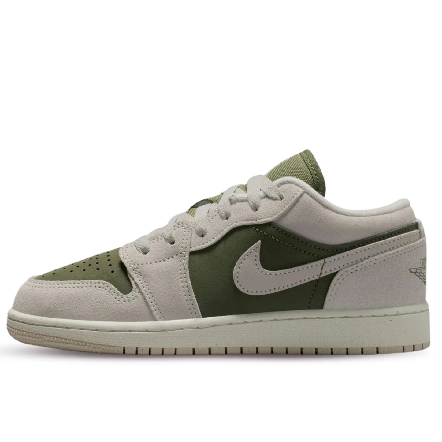 Jordan 1 Low Medium Olive Green